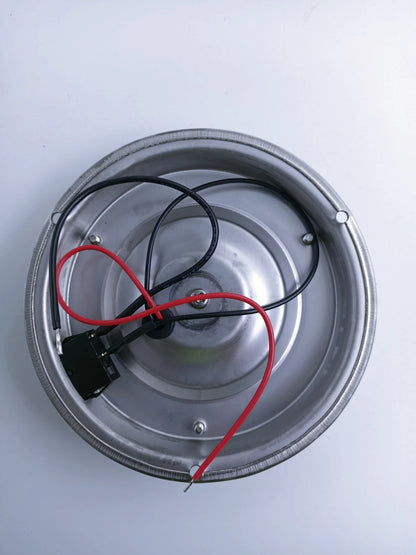12V LED Dome Light Stainless Steel for Caravan/Boat 110mm Diameter
