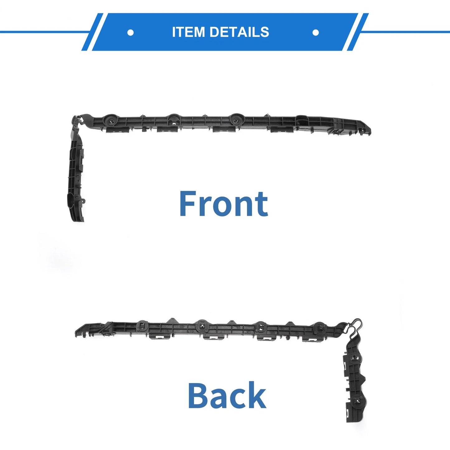 Left Rear Bumper Retainer Bracket for Toyota Camry (2014-2017)