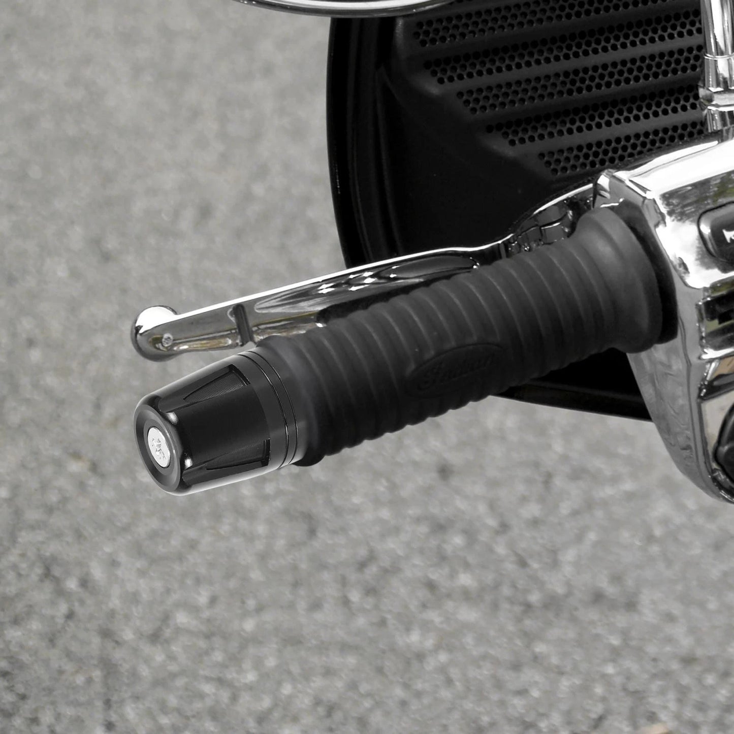 2 x Pair Universal 17mm Hand Grips Handlebar End Caps Plug for Motorcycle