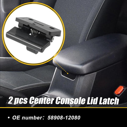 Center Console Lid Latch for Toyota RAV4 4Runner Camry Corolla (2001-2023)