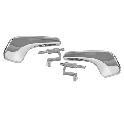 Front Left & Right Interior Door Handles w/ Brackets for Vauxhall Corsa (2006-2014)