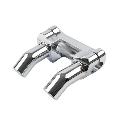3.5" Chrome Handlebar Risers Clamp for Harley Dyna Softail Sportster