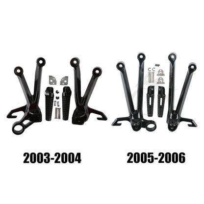 Rear Footrest Pegs Bracket for Suzuki GSXR1000 (2003-2006)