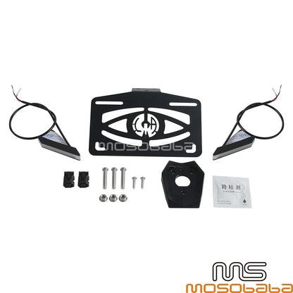 Rear Fender Eliminator Tail Tidy Bracket w/ LED Lights for Yamaha YZF R1 (2015-Up)