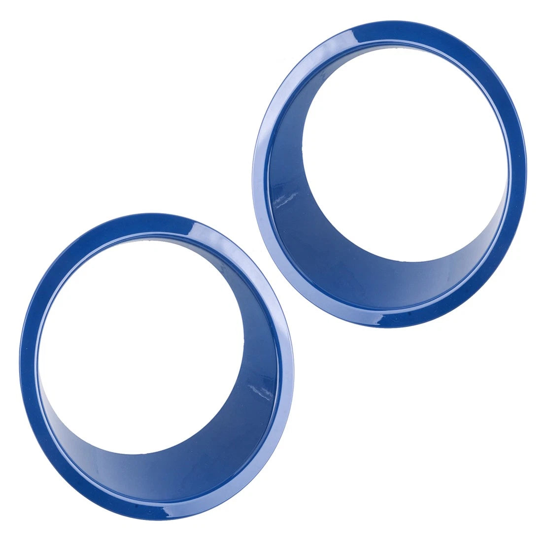 Blue Front Light Headlight Lamp Cover Trim for Jeep Wrangler (2007-2018)