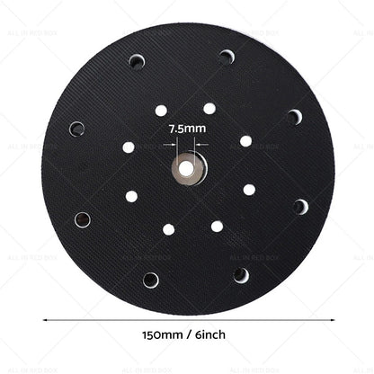 6" 17-Hole Backing Pad for Festool RO1 ES150 ET2 Grinder