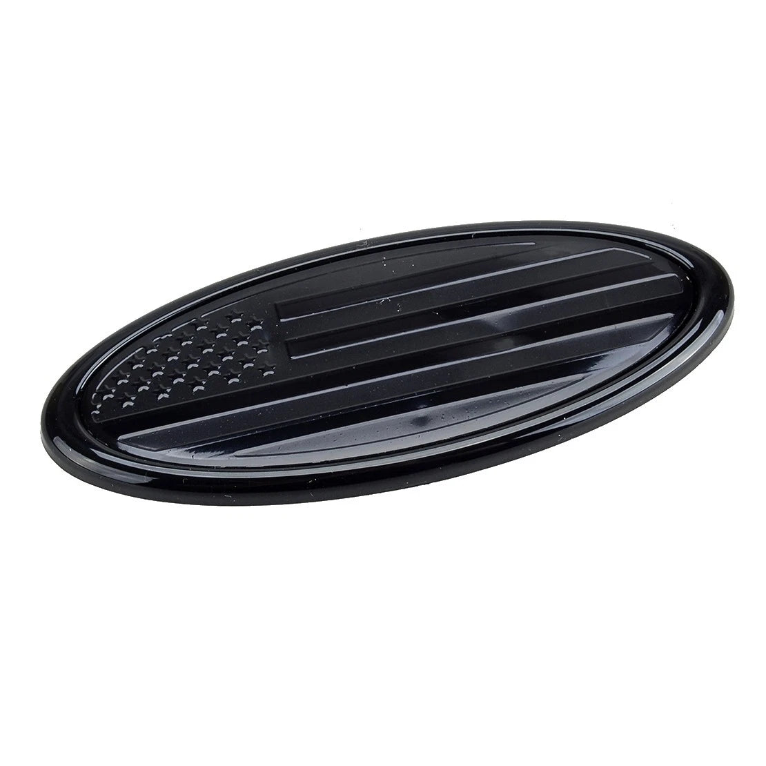 Black Oval Emblem Badge Decal Sticker for Ford