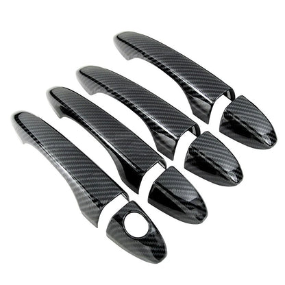 Carbon Fiber Style Exterior Door Handle Cover for Dodge Dart Sedan (2013-2016)