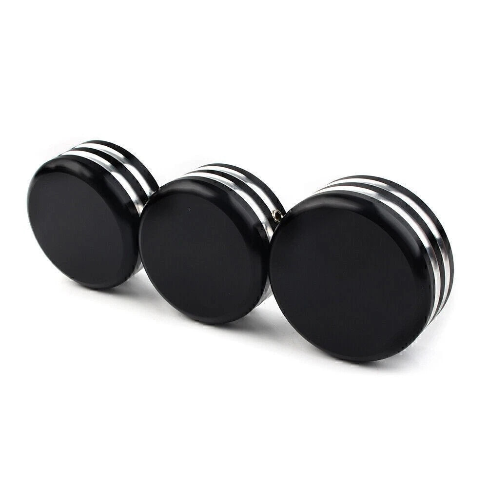 CNC Upper Fork Stem Nut Cover Black for Harley Sportster 883 (2004-2023)
