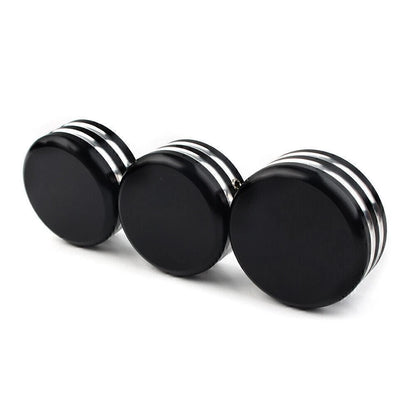 CNC Upper Fork Stem Nut Cover Black for Harley Sportster 883 (2004-2023)