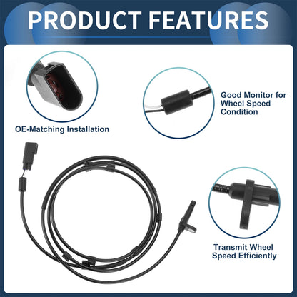ABS Wheel Speed Sensor for Ford Transit Box Rear Right (No.AC1V2B372BA)