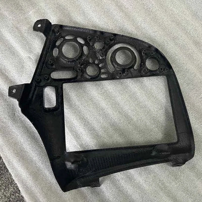 RHD Carbon Fiber Replace Center Navigation Screen Frame for Mazda RX-7 RX7 FD3S