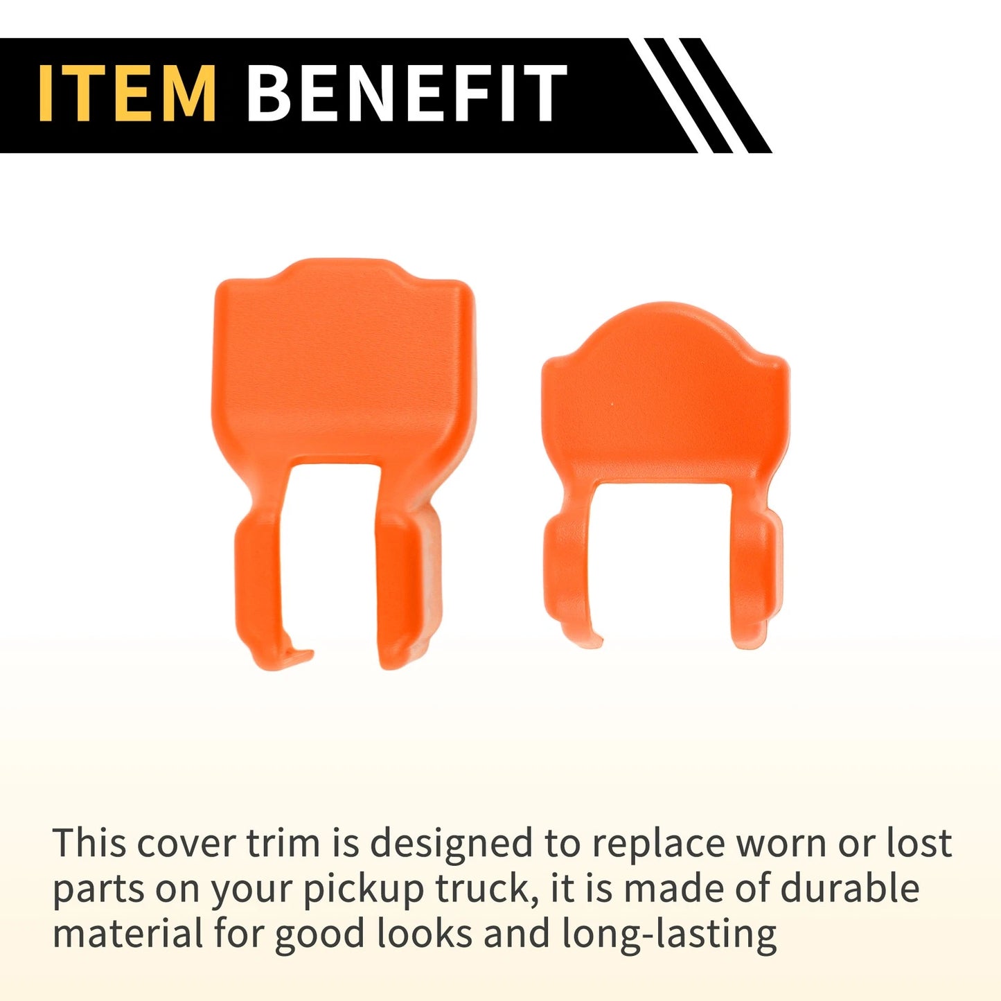 Door Limiting Cover Trim for Jeep Wrangler JL JLU (2018-2024) - Orange