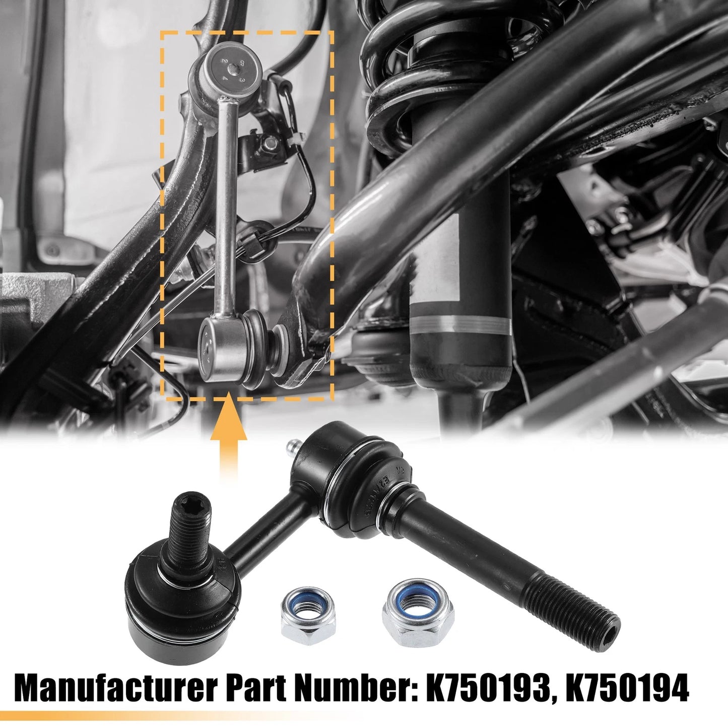 Front Sway Bar Links for INFINITI EX37 (2013)