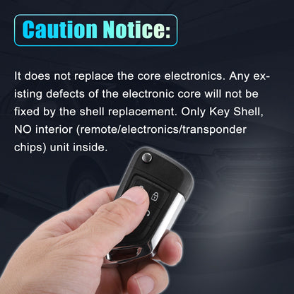 5 Button Key Fob Case Keyless Entry Remote Shell for Chevrolet