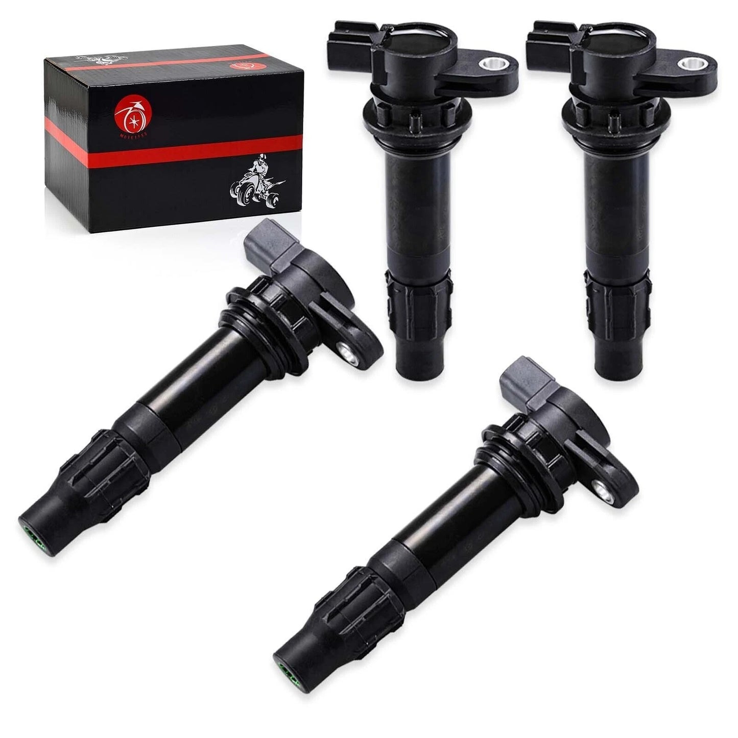 Ignition Coils 4 Pack Yamaha AR210 AR230 SX210 SR210 SR230 (2009–2014)