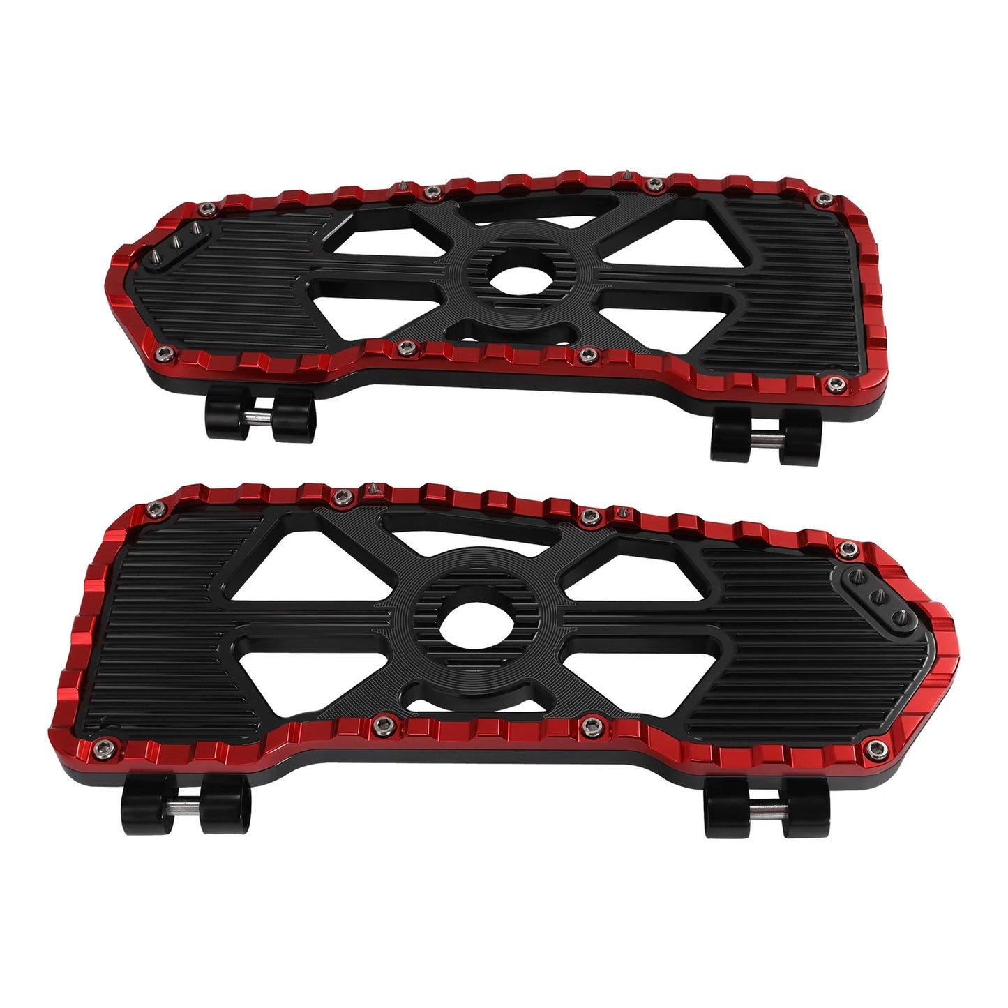 Driver Rider Floorboards Footboards Mount Bracket for Harley Road King (14-24)