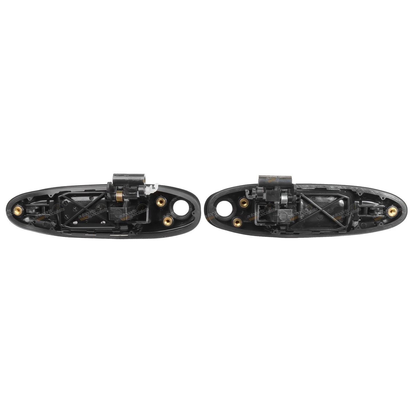 Black Front Outer Door Handles for Landcruiser FZJ105 HDJ100 HZJ105 UZJ100