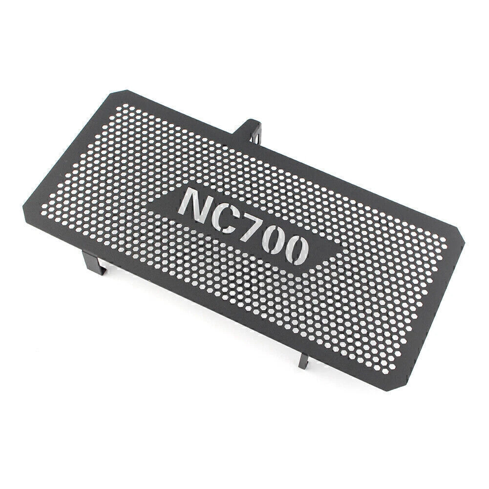 Black Front Radiator Engine Cooler Grill Cover for Honda NC700X NC700S (2012-2018)