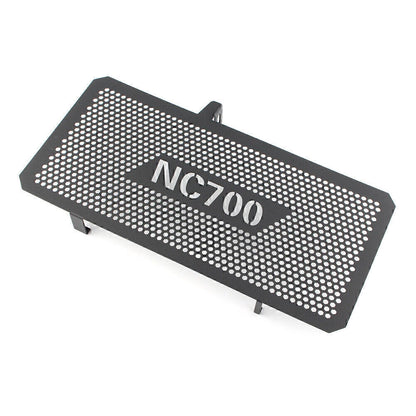 Black Front Radiator Engine Cooler Grill Cover for Honda NC700X NC700S (2012-2018)