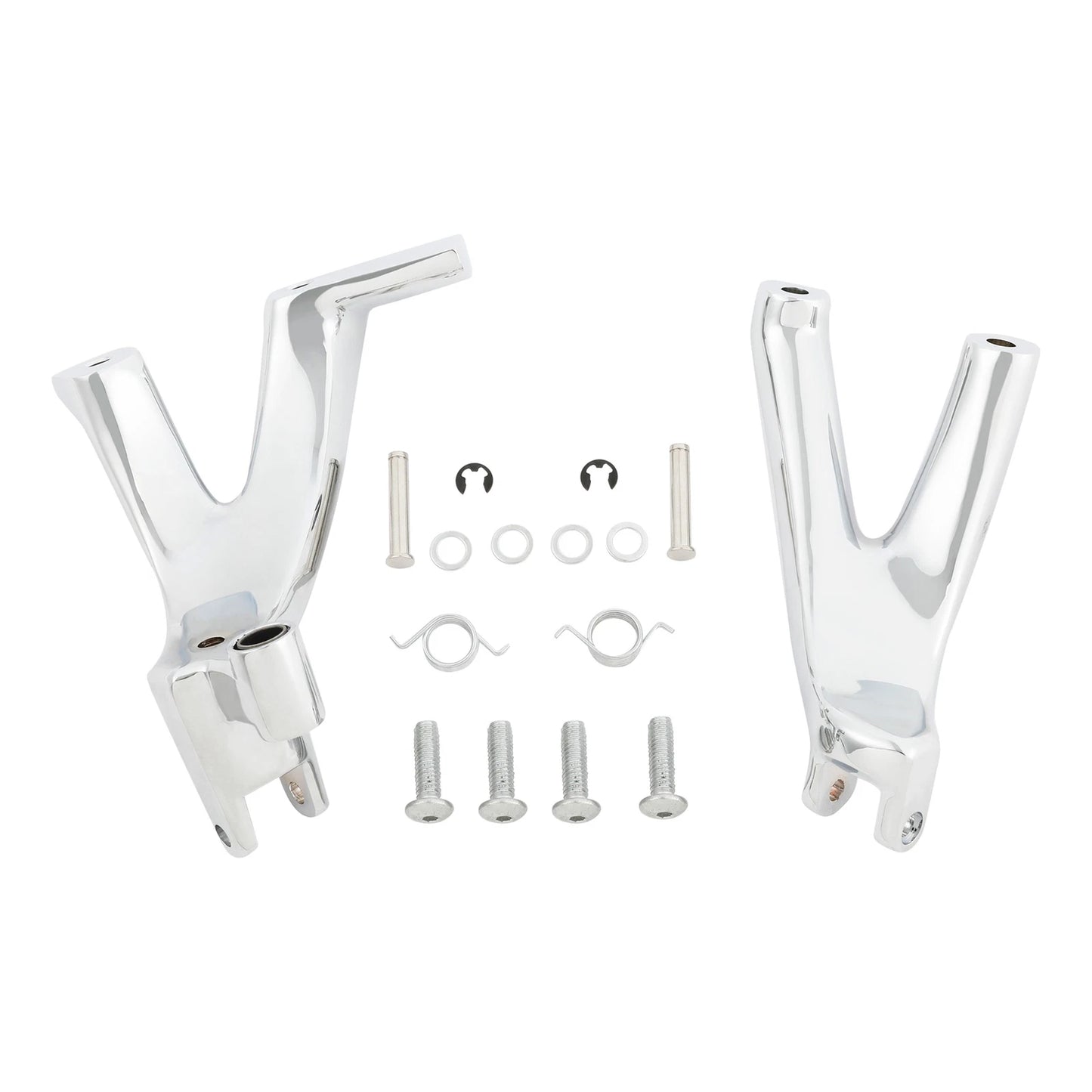 Forward Controls Mounts for Harley Fat Bob Sport Glide FLSB (2018-2024) Chrome