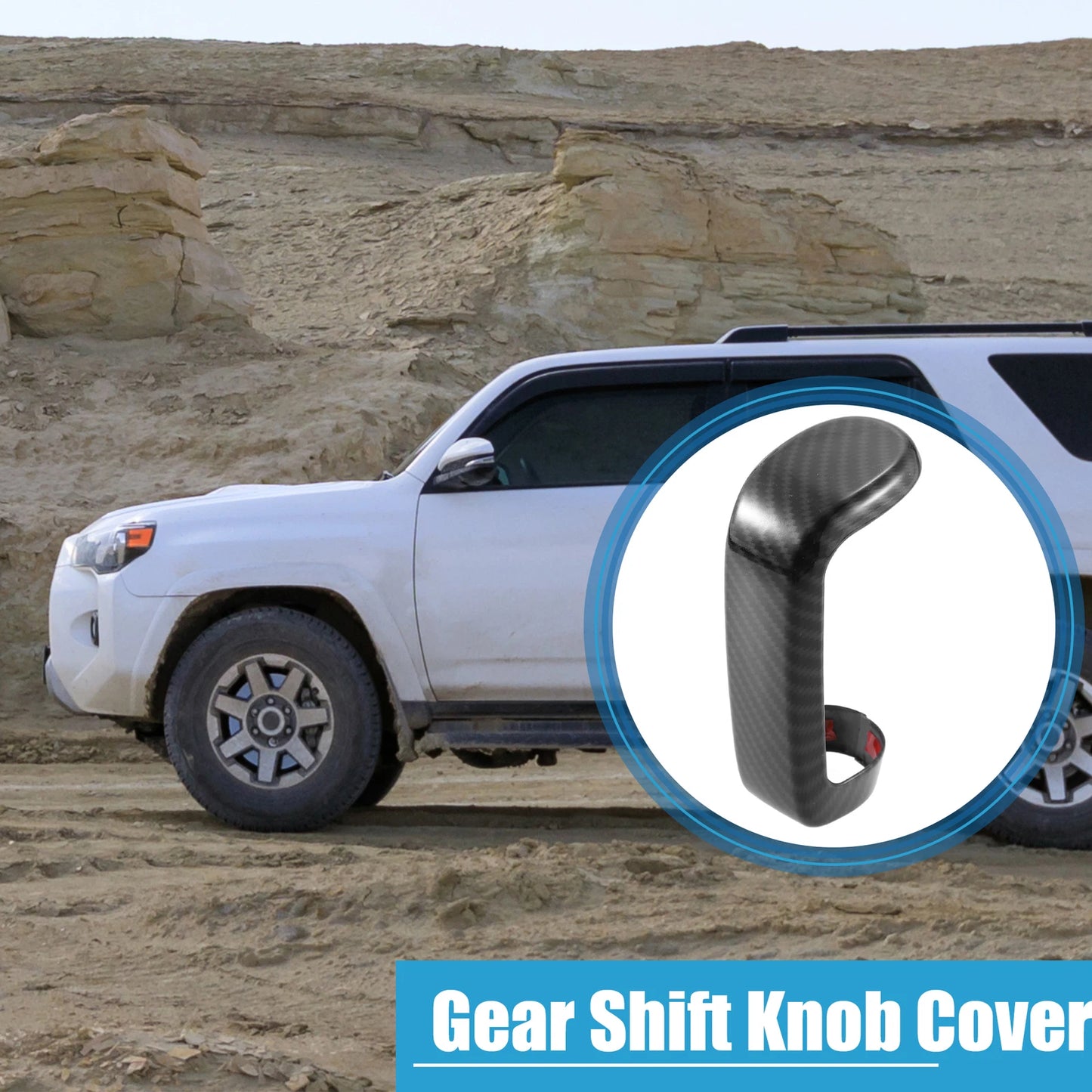 Gear Shift Lever Cover Trim for Toyota Tundra, Sequoia (2007-2021, 2008-2020)