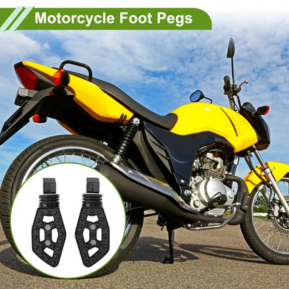 Motorcycle FootPegs 1 pair Rear Foot Pegs Foot Pedal Black for Motorcycle