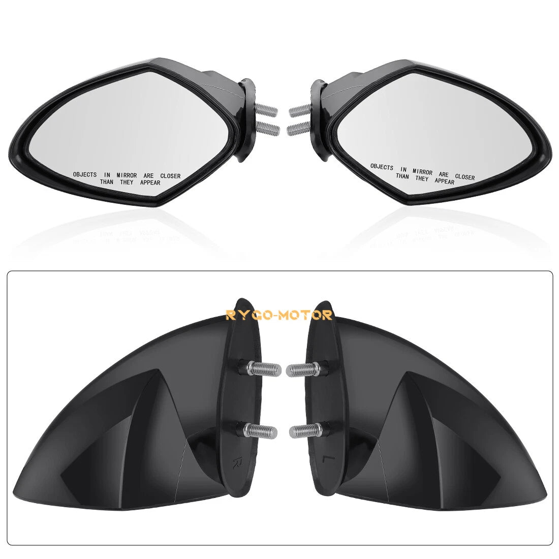 2 x Side Mirrors for Yamaha WaveRunner VX 1100 Cruiser Sport (2005–2009)