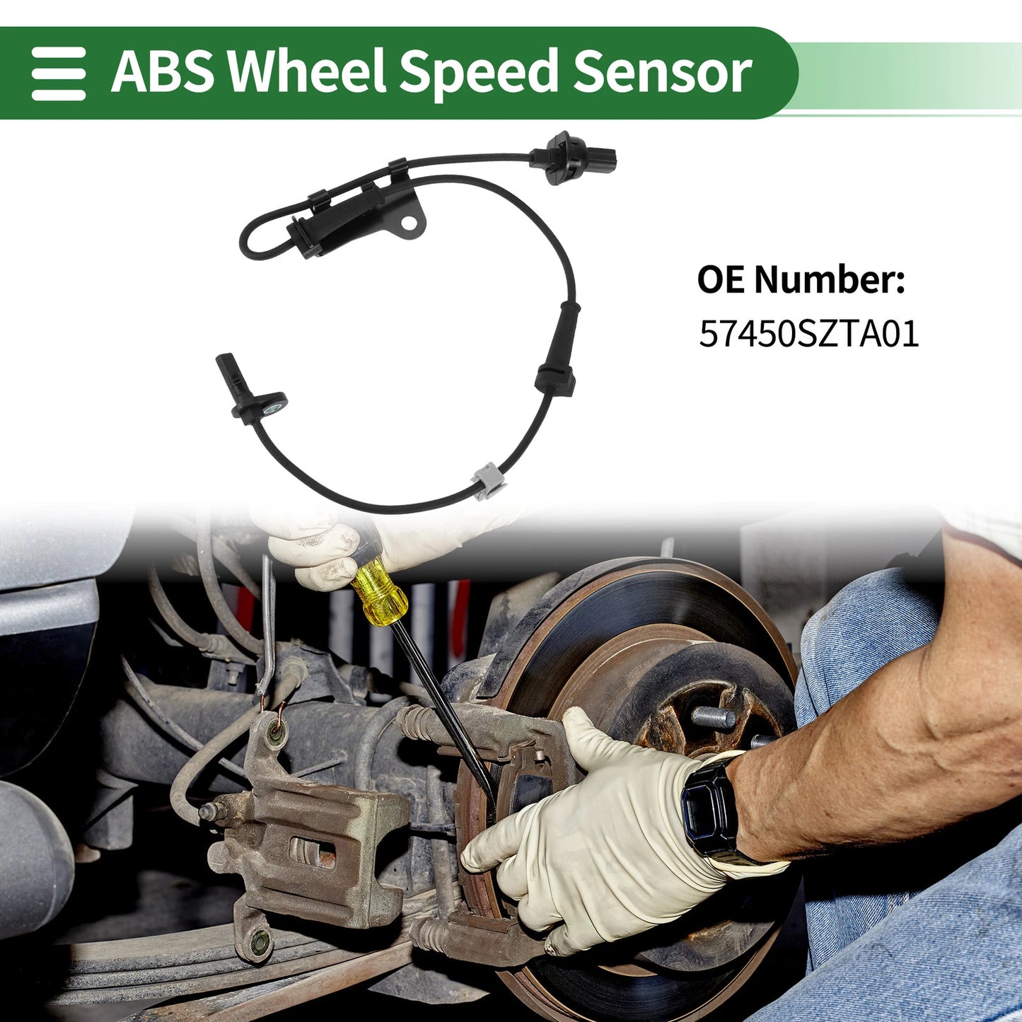 ABS Wheel Speed Sensor for Honda CR-Z 2016 (2016)