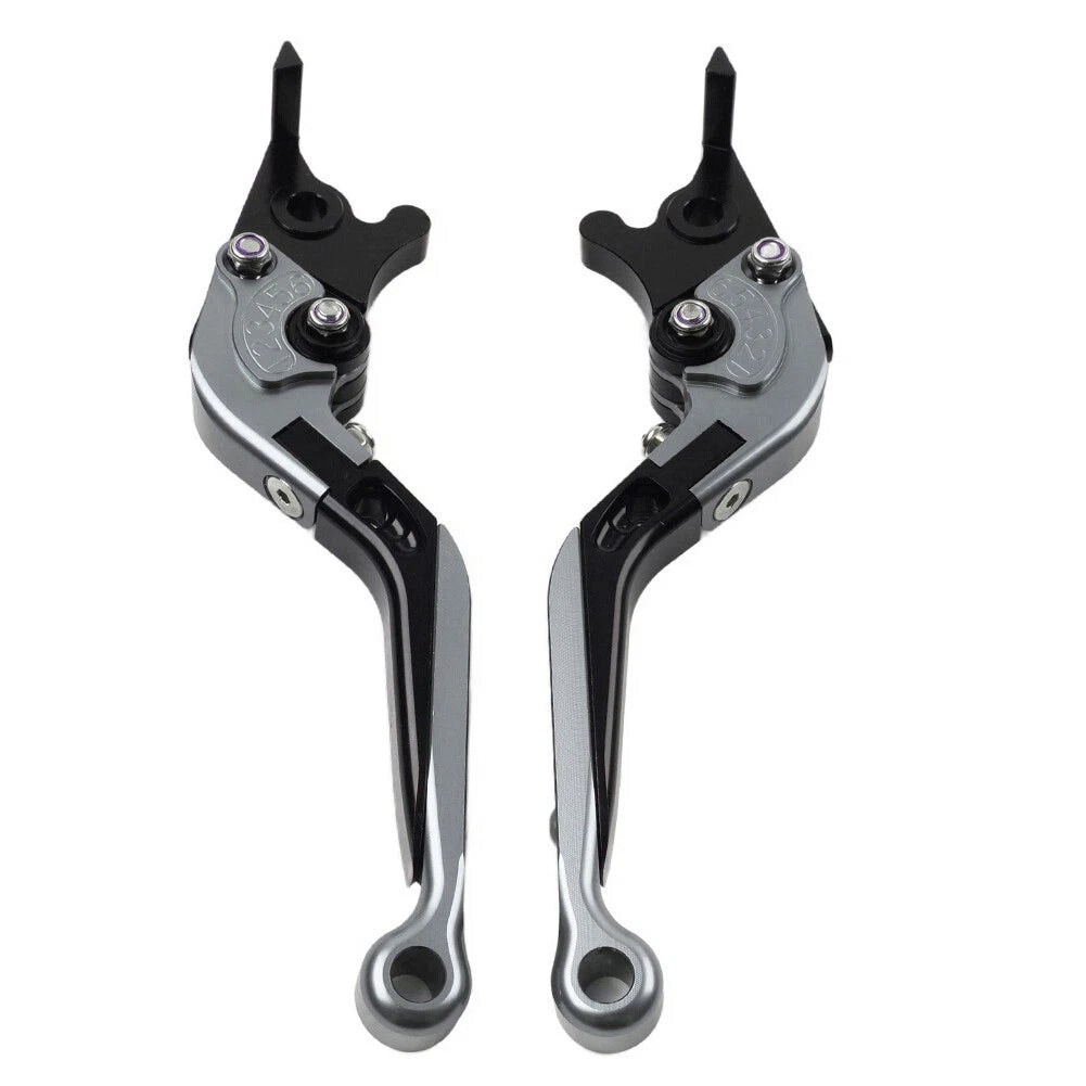 CNC Titanium Extendable Brake Clutch Levers for Daytona 675, Speed Triple R