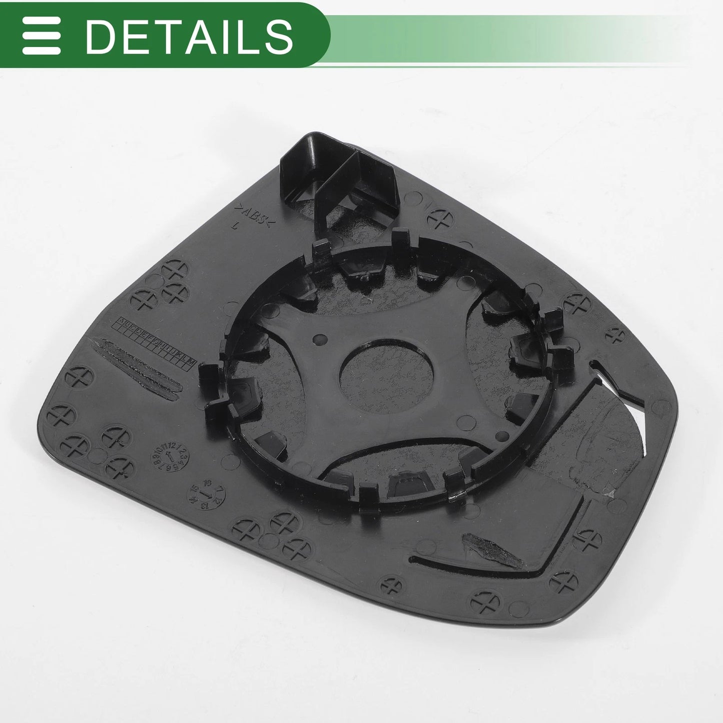 Left Side White Mirror Glass Aspherical Non-Heated for Ford Focus (2000-2011)