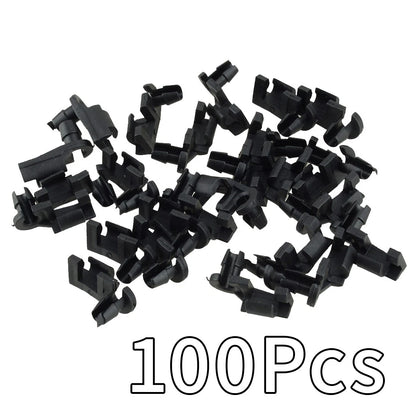 100x Tailgate Latch Rod Retainer Clips Left Side for GM AMC Chrysler