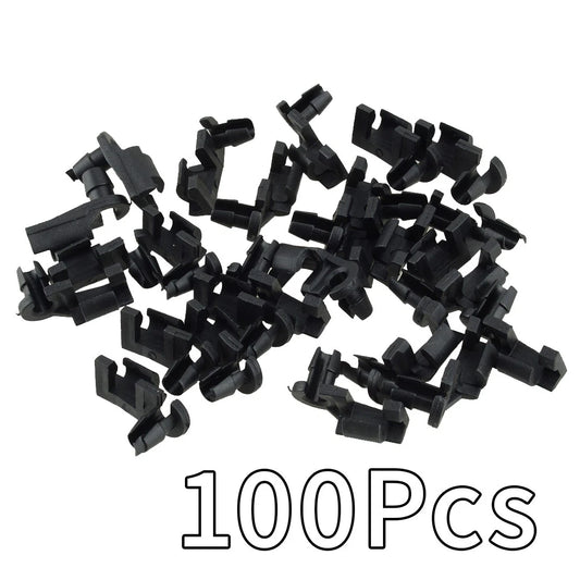 100x Tailgate Latch Rod Retainer Clips Left Side for GM AMC Chrysler
