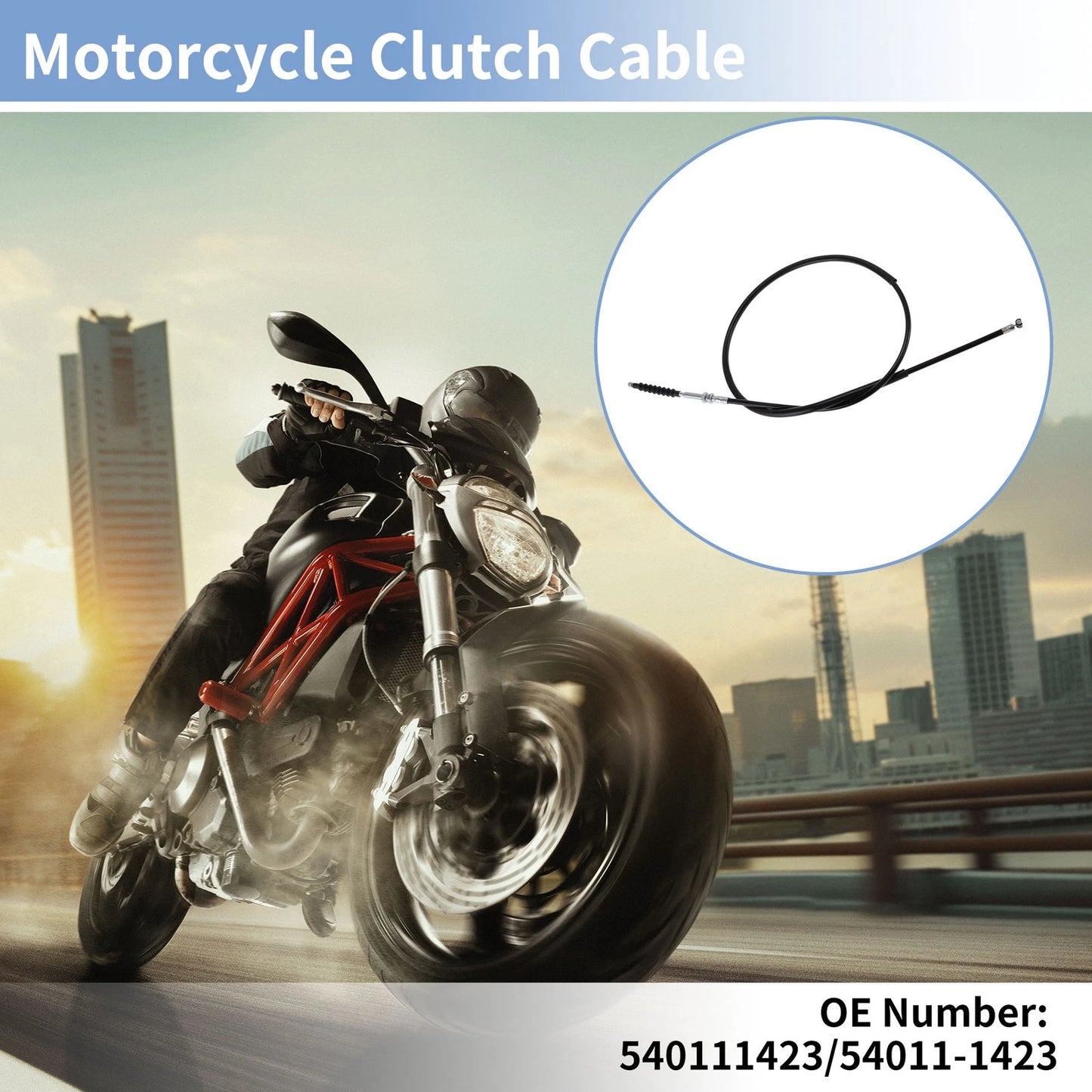 Clutch Cable for Kawasaki ZX-6R Ninja 636B