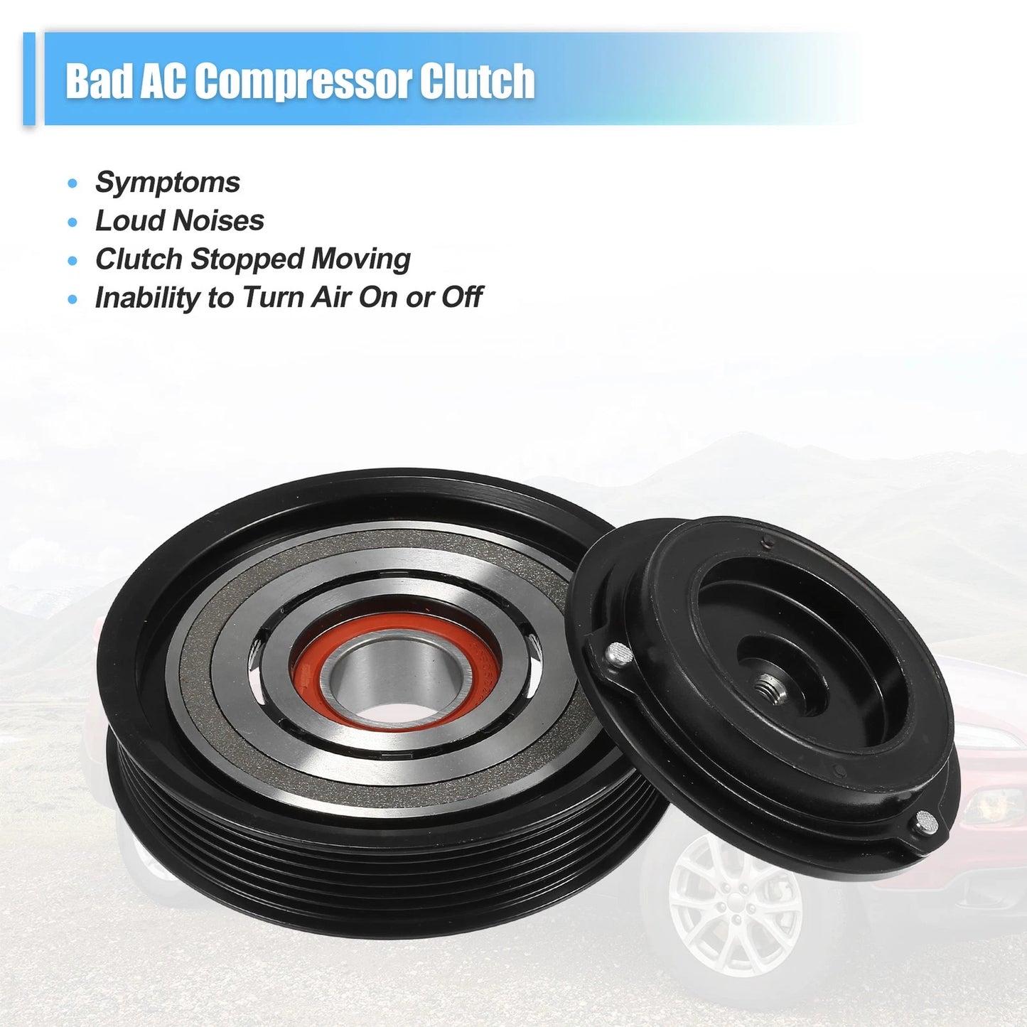 AC Compressor Clutch for Jeep Cherokee Wrangler TJ (2006)