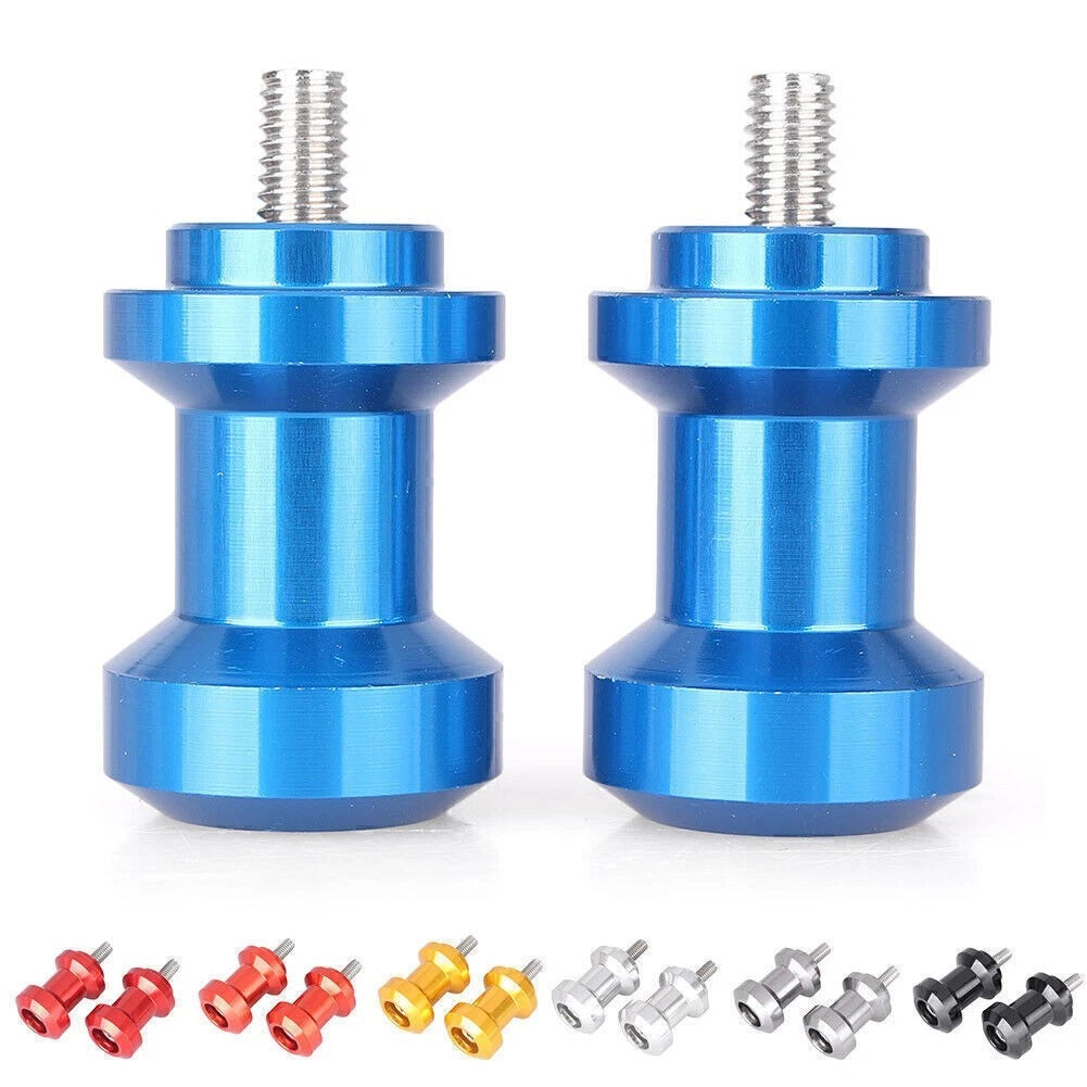 6mm Motorcycle Swingarm Spools for Yamaha YZF R1 R6 FZ1 FZ6 FZ8 (2000-2023)