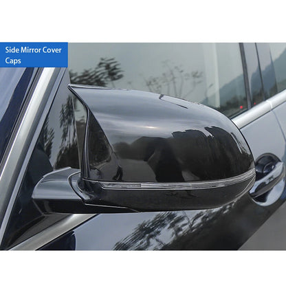 Side Wing Rearview Mirror Cover Trim for BMW X5 F15 X6 F16 (2014-2018)