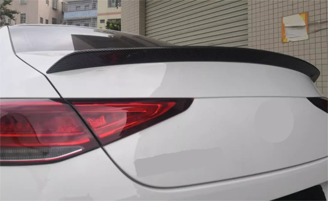 Carbon Fiber Rear Trunk Spoiler for Mercedes-Benz CLS Class W257 (2019-2023)