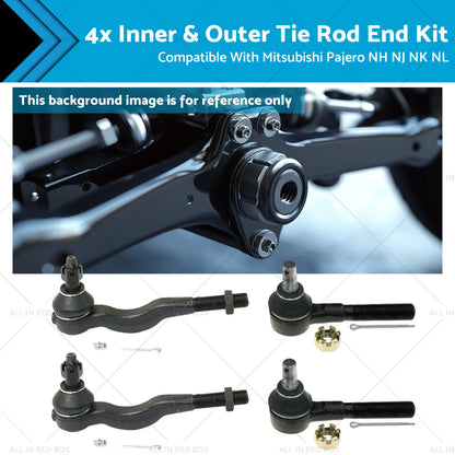Inner & Outer Tie Rod Ends for Mitsubishi Pajero (1991-2020)