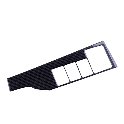 Carbon Fiber Headlight Switch Frame Cover Trim for Toyota Corolla (2014-2019)
