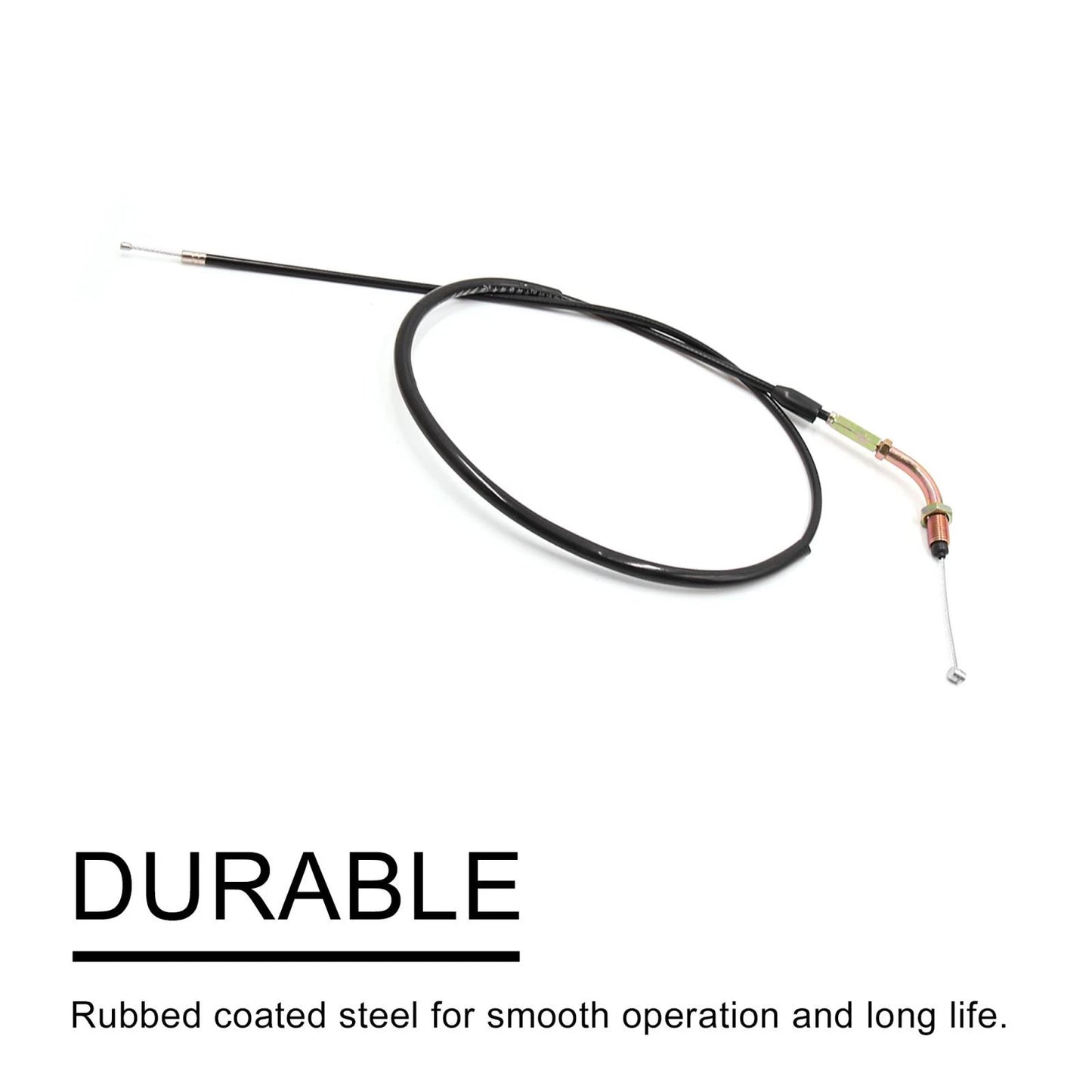 Rubber Coated Throttle Cable Wire 110cm for Honda CM125