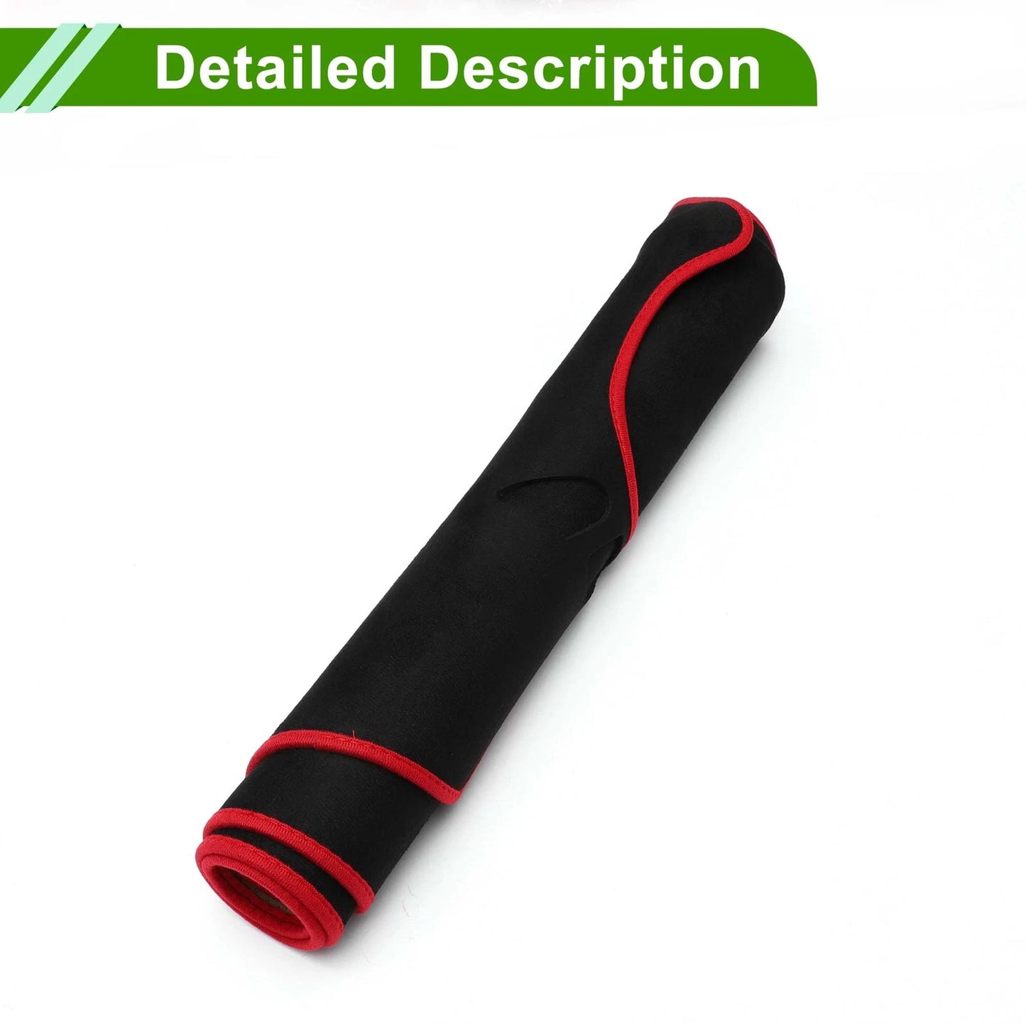 Dash Cover Mat for Mazda Axela 2009-2013 Sun Protector Black Red