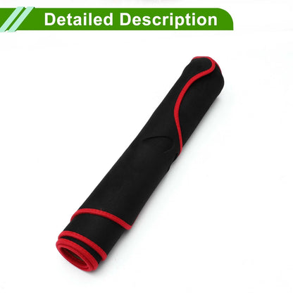 Dash Cover Mat for Mazda Axela 2009-2013 Sun Protector Black Red