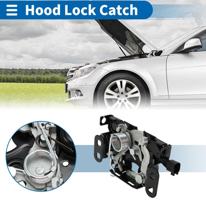 Hood Latch Assembly for Jeep Compass MP (2017-2019) - 1 x Quality Replacement