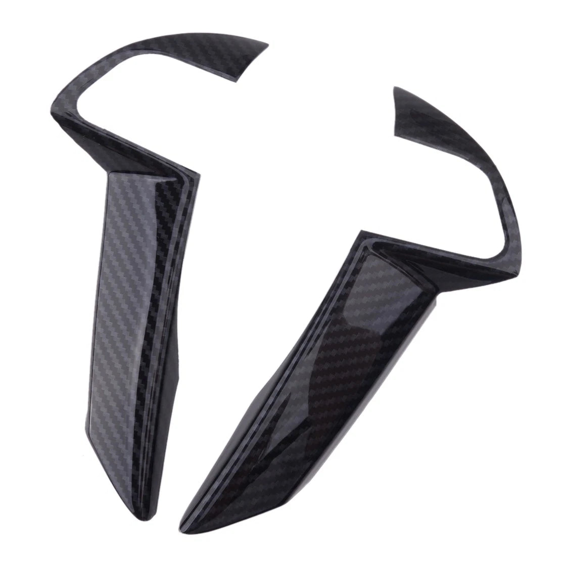 ABS Carbon Fiber Steering Wheel Cover Trim for Honda Accord Crosstour (2008-2013)