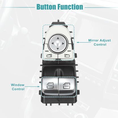 Power Window Switch for Mercedes-Benz C300 C43 C63 (2015-2020)