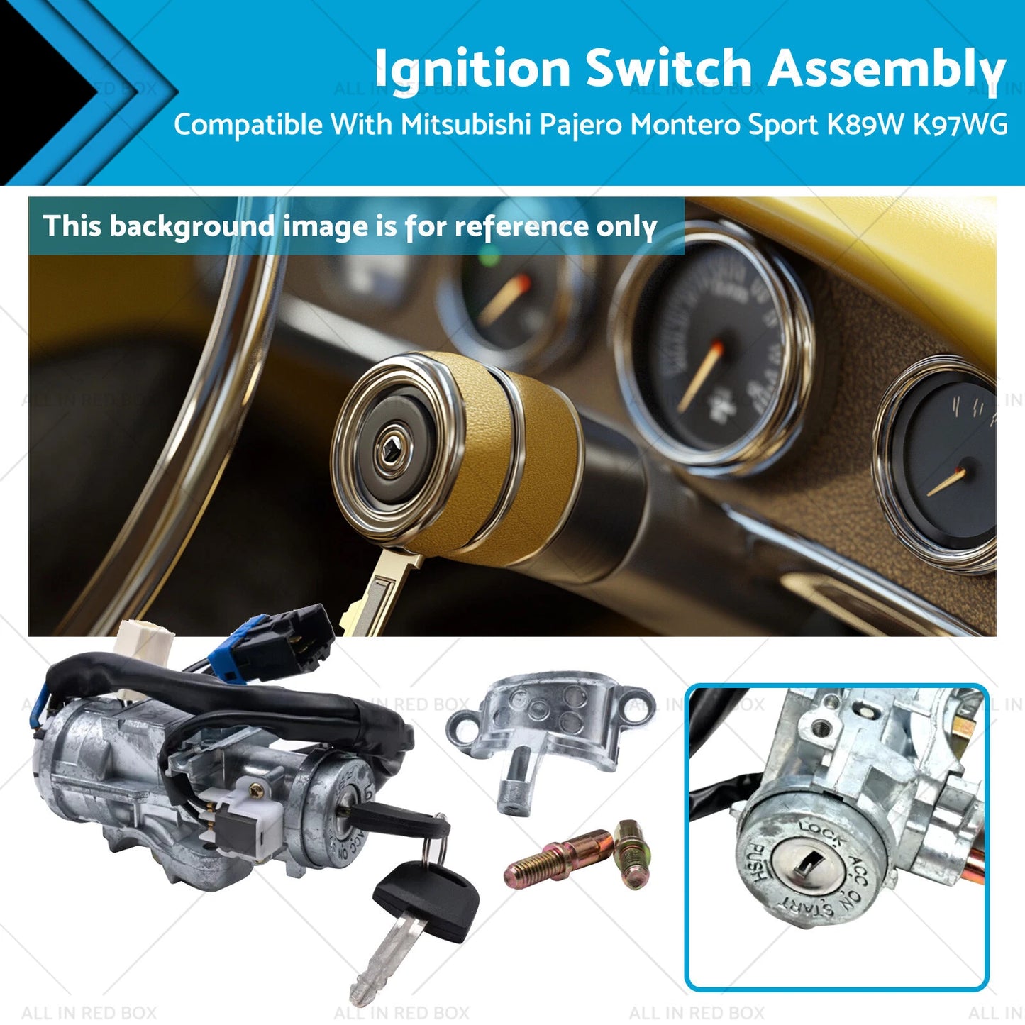 Ignition Switch Assembly for Mitsubishi Pajero Montero Sport (2000-2006)