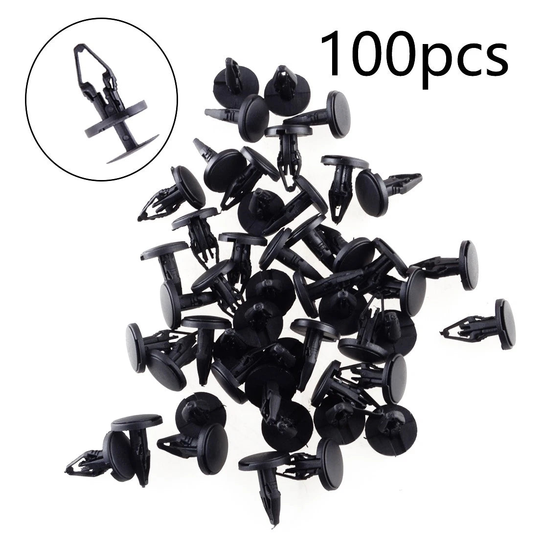 100x Wheel Arch Bumper Mounting Clips for GM Ford Chrysler