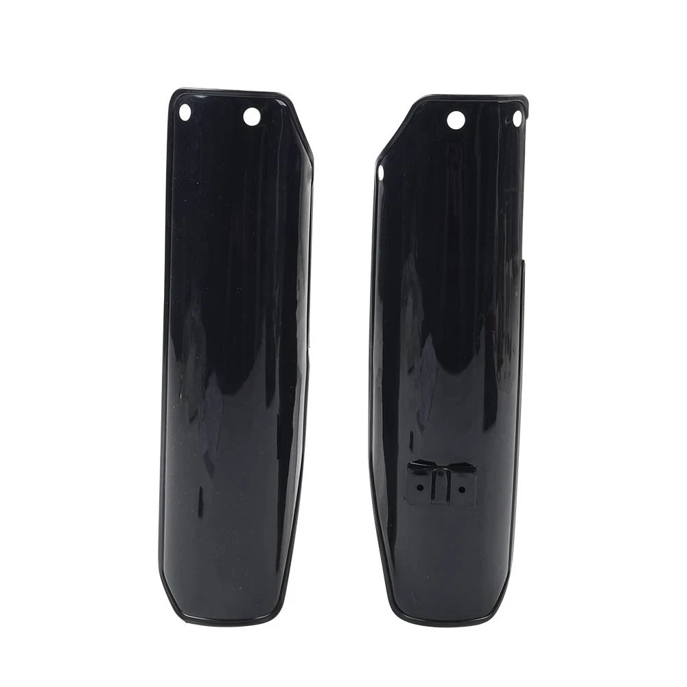 Black Front Fork Guard Plastic Cover for Pit Dirt Bikes CRF50 XR50 (2004-2023)