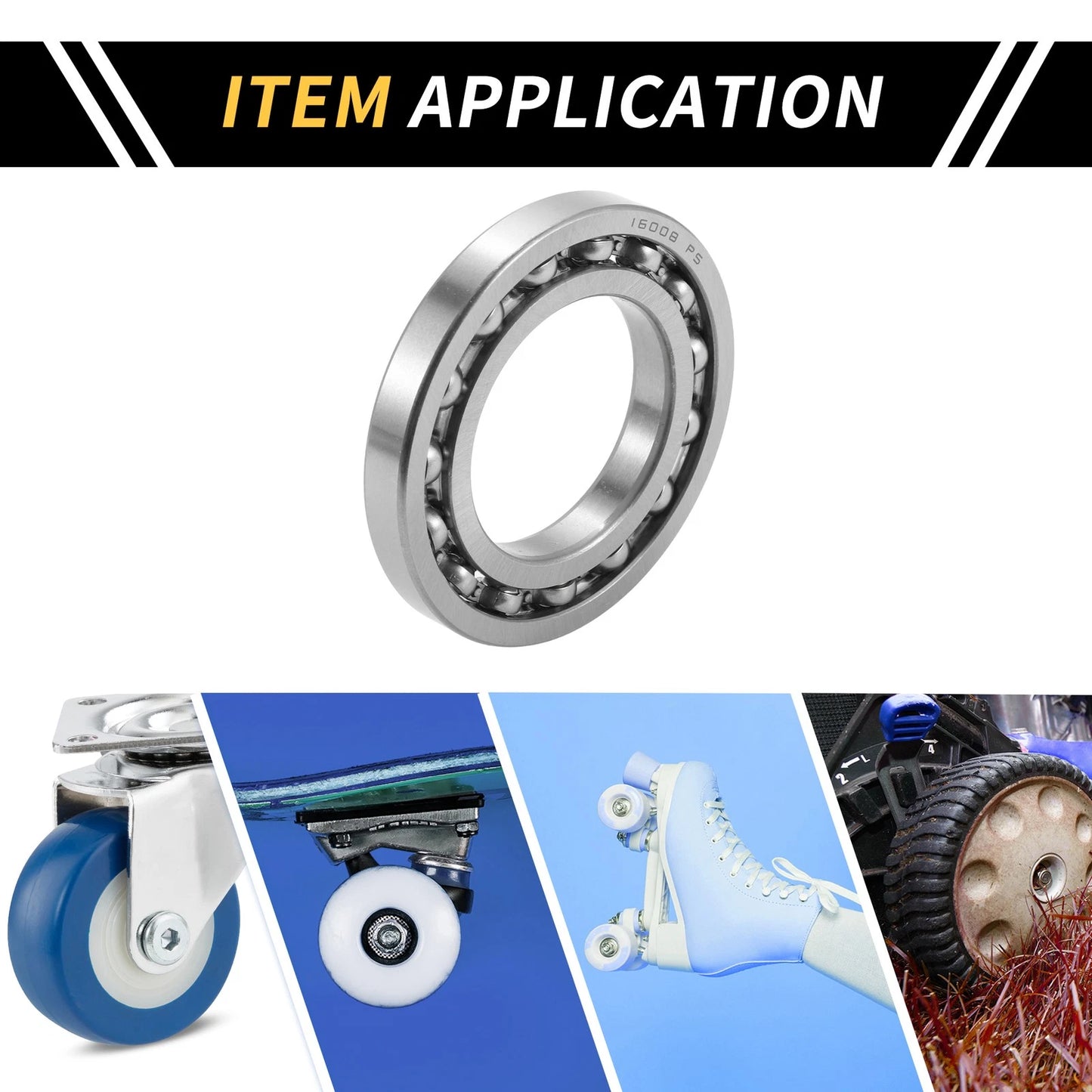 Deep Groove Ball Bearings 40x68x9mm for Scooter Skateboard Wheel